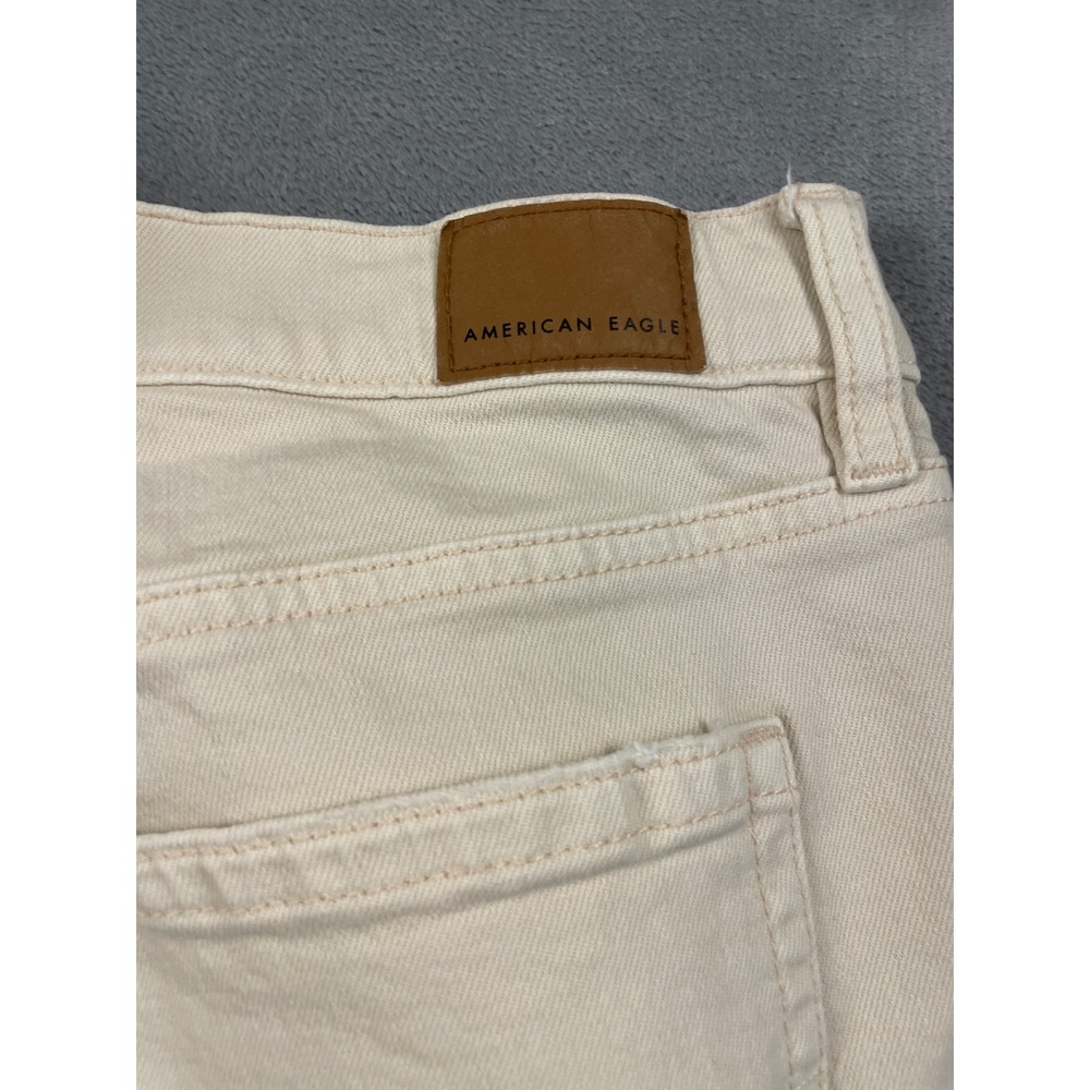 American Eagle Outfitters Wide Leg Jeans - Cream - Picture 11 of 16